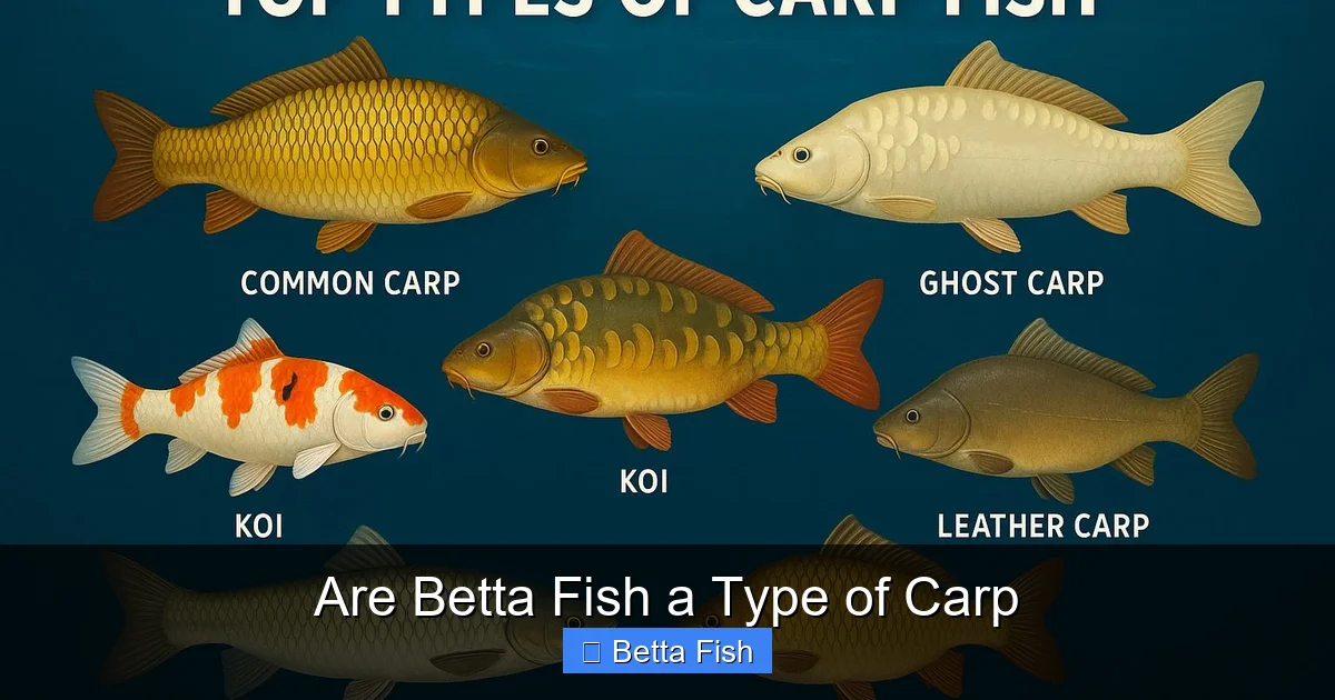 Are Betta Fish a Type of Carp