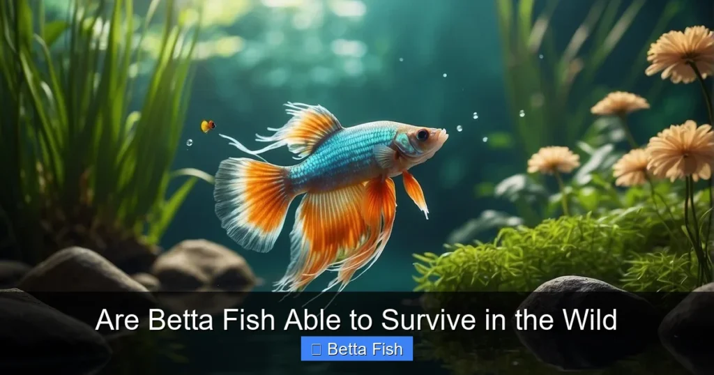 Are Betta Fish Able to Survive in the Wild