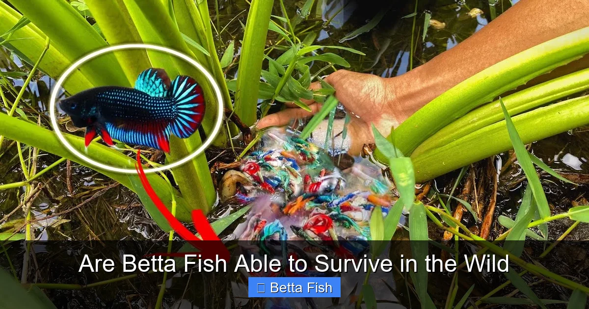 Are Betta Fish Able to Survive in the Wild