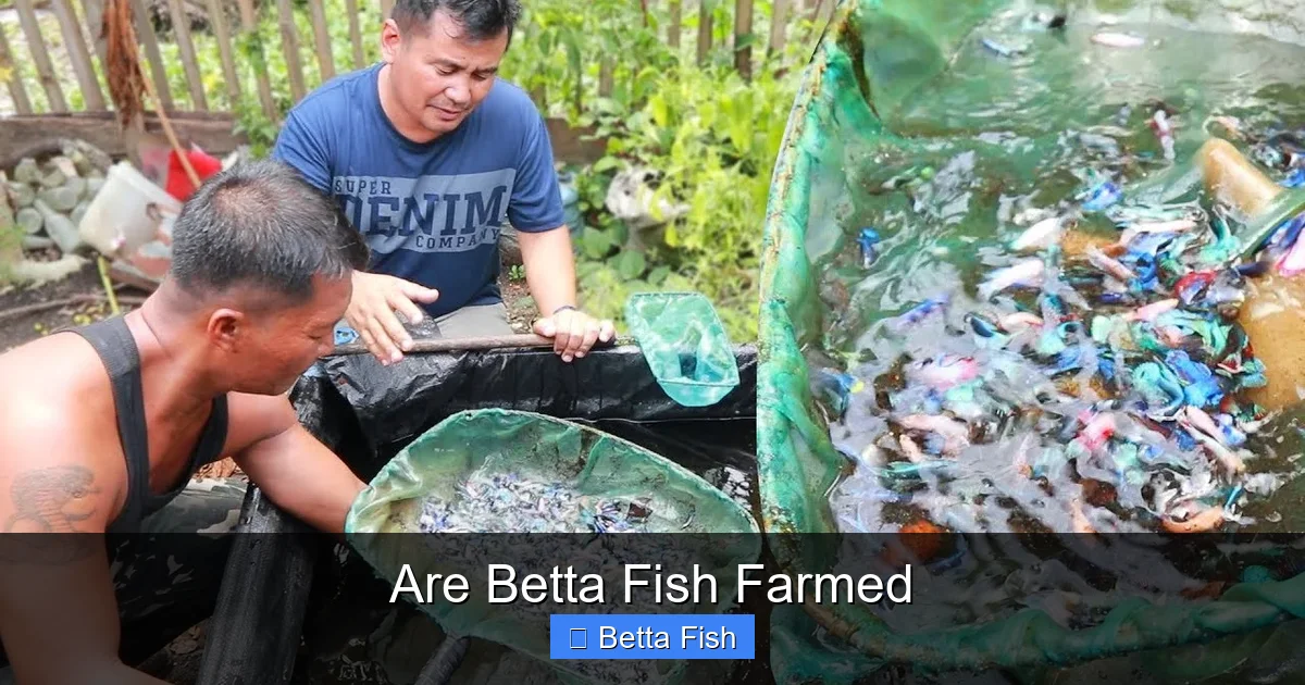 Are Betta Fish Farmed