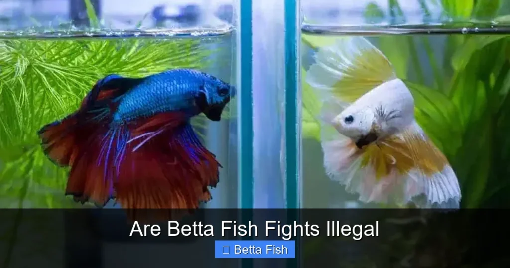 Are Betta Fish Fights Illegal