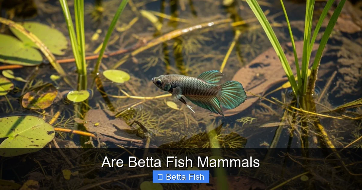 Are Betta Fish Mammals