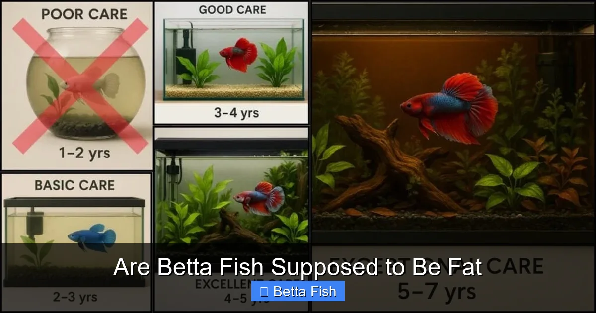Are Betta Fish Supposed to Be Fat