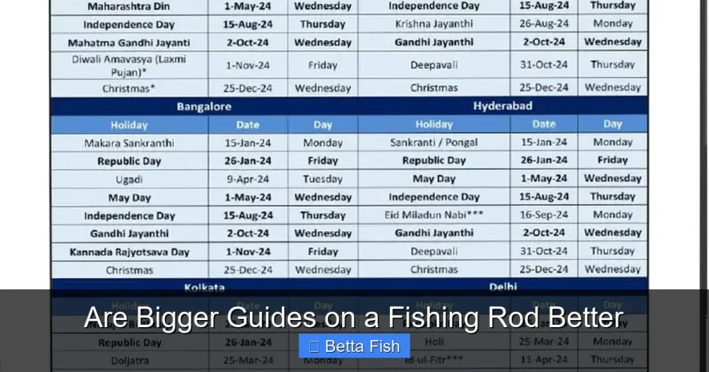 Are Bigger Guides on a Fishing Rod Better