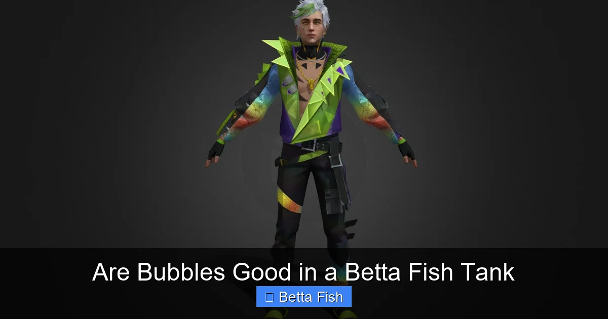 Are Bubbles Good in a Betta Fish Tank