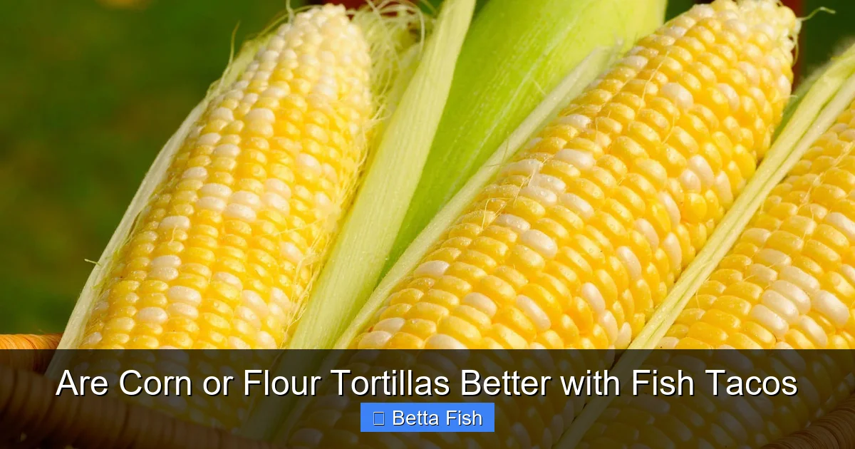 Are Corn or Flour Tortillas Better with Fish Tacos