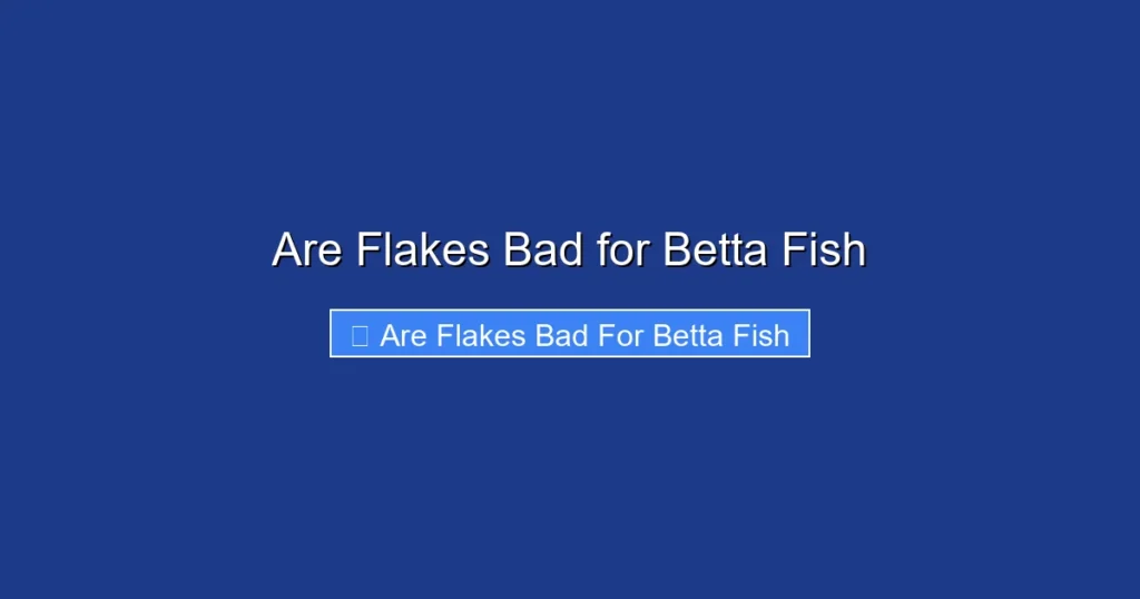 Are Flakes Bad for Betta Fish