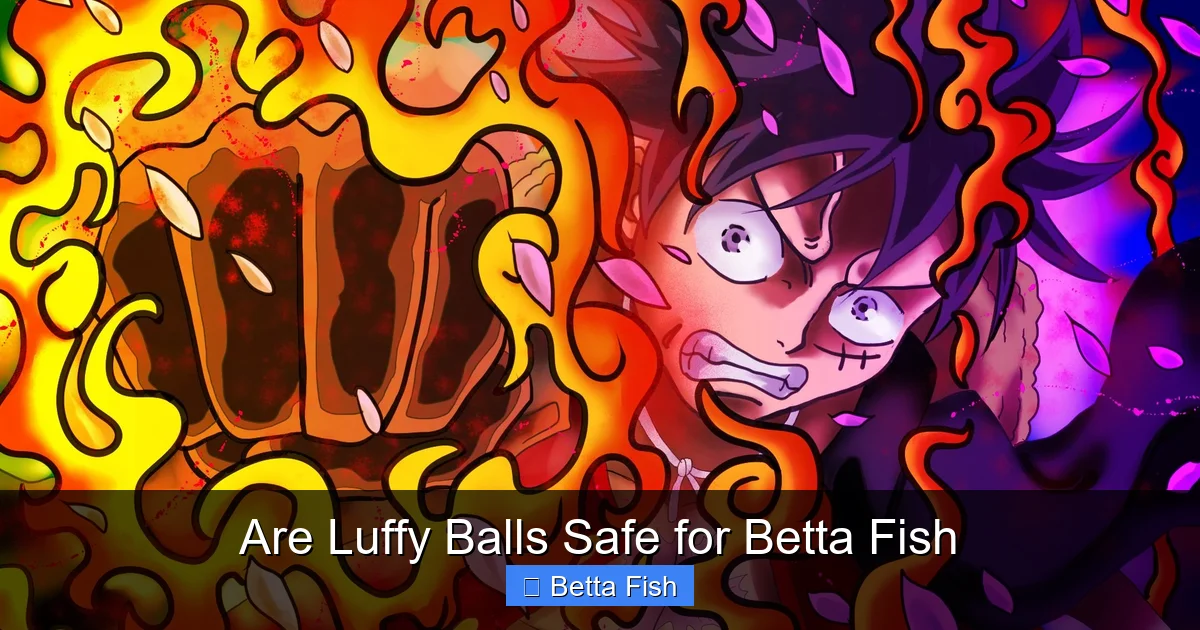 Are Luffy Balls Safe for Betta Fish