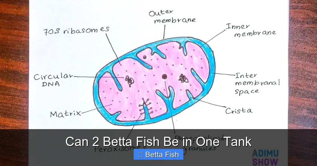 Can 2 Betta Fish Be in One Tank