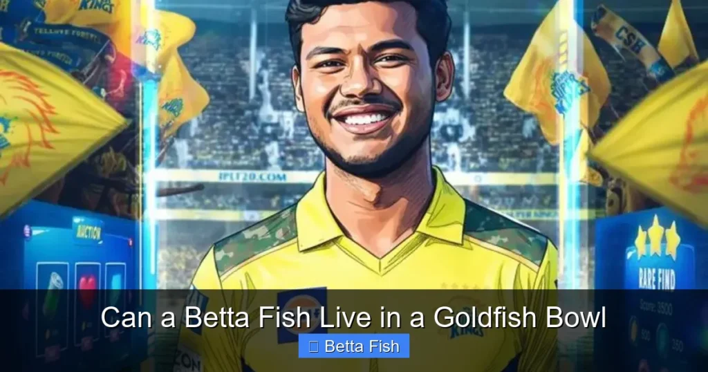 Can a Betta Fish Live in a Goldfish Bowl