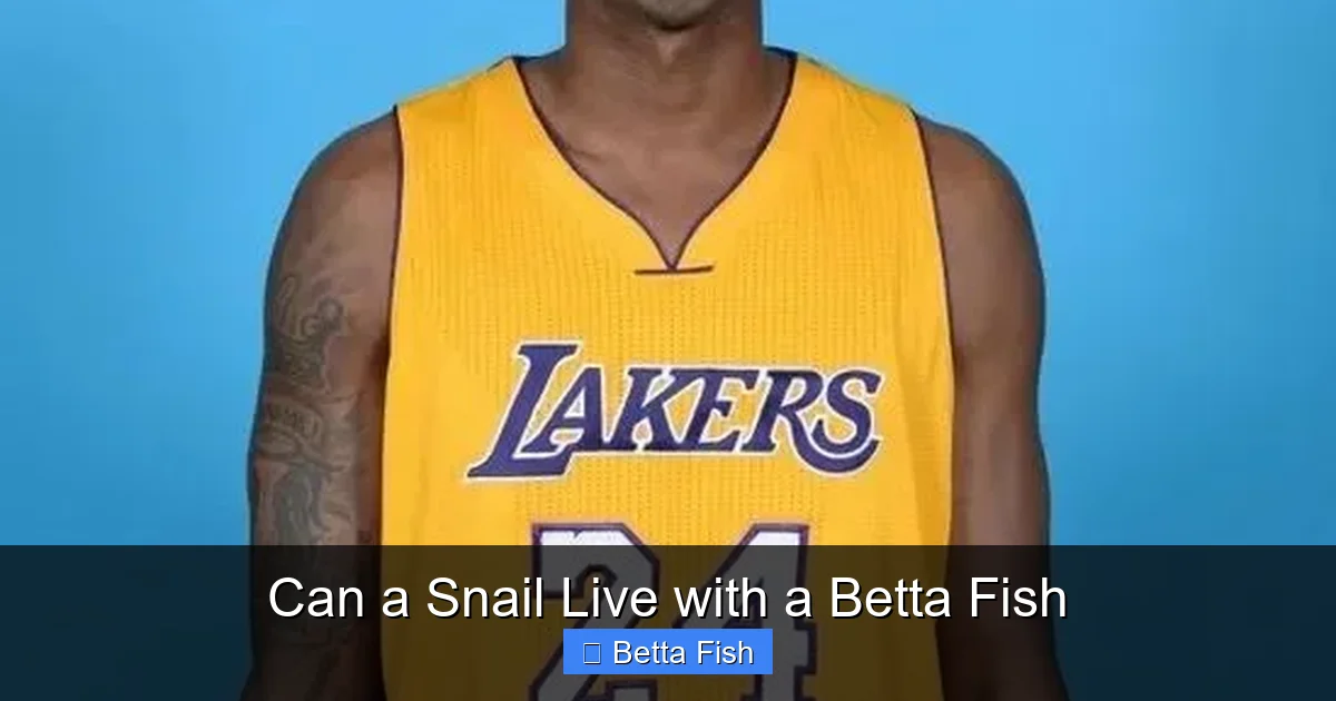 Can a Snail Live with a Betta Fish