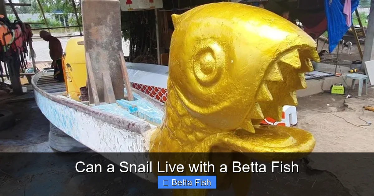 Can a Snail Live with a Betta Fish