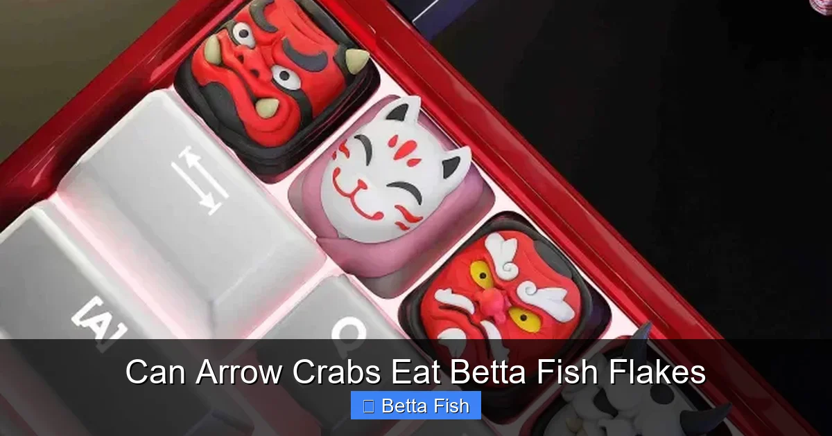 Can Arrow Crabs Eat Betta Fish Flakes