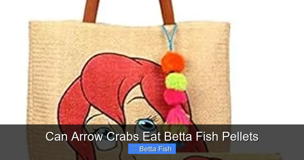 Can Arrow Crabs Eat Betta Fish Pellets
