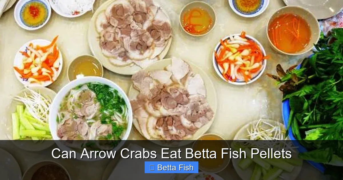 Can Arrow Crabs Eat Betta Fish Pellets