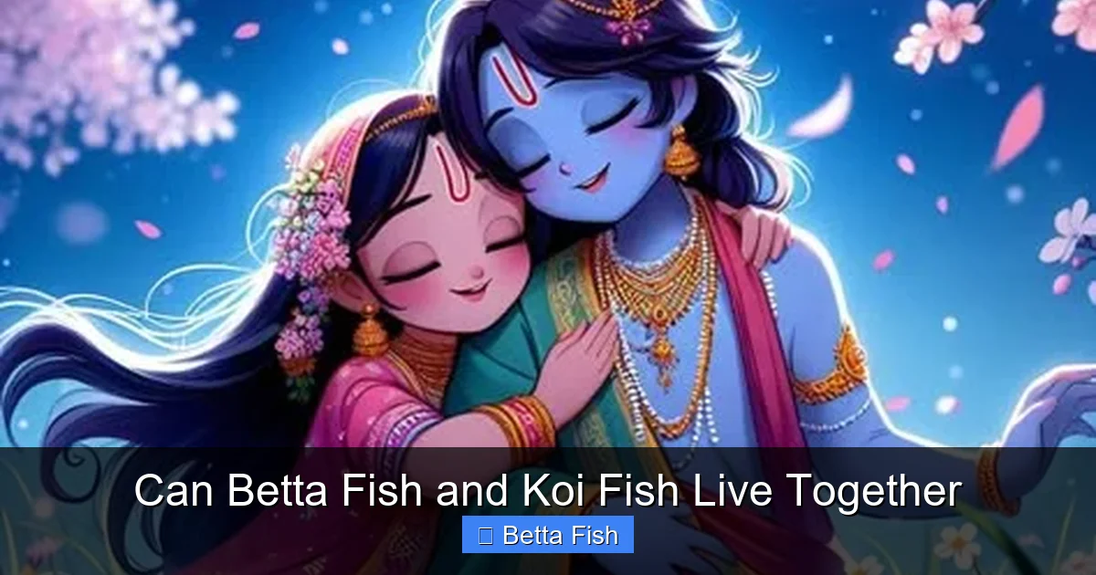 Can Betta Fish and Koi Fish Live Together