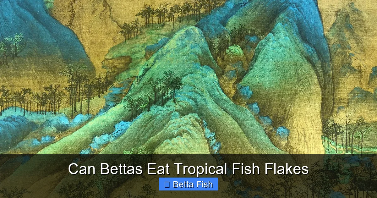 Can Bettas Eat Tropical Fish Flakes