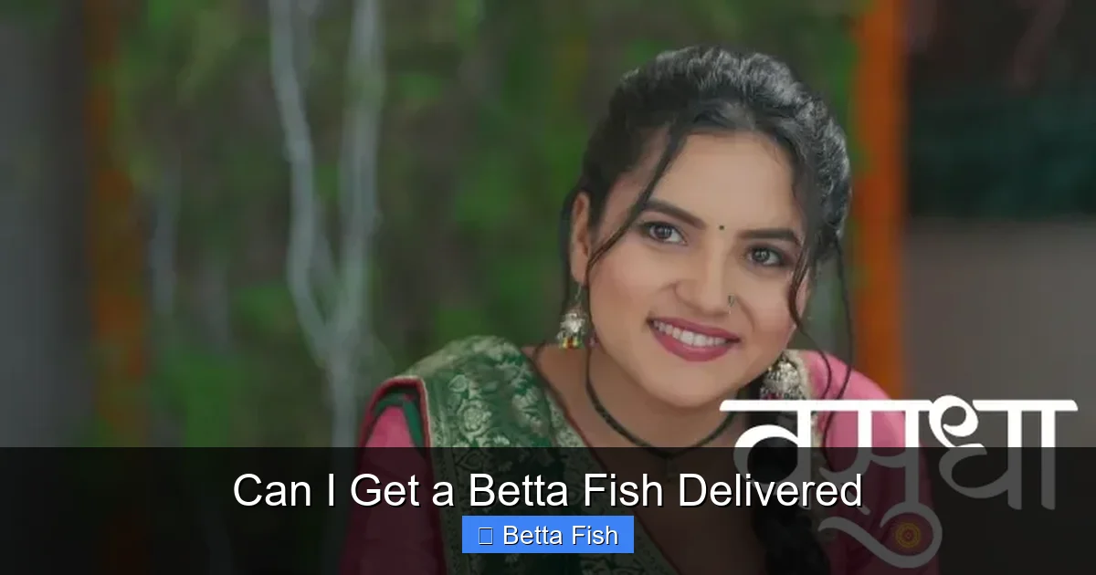 Can I Get a Betta Fish Delivered