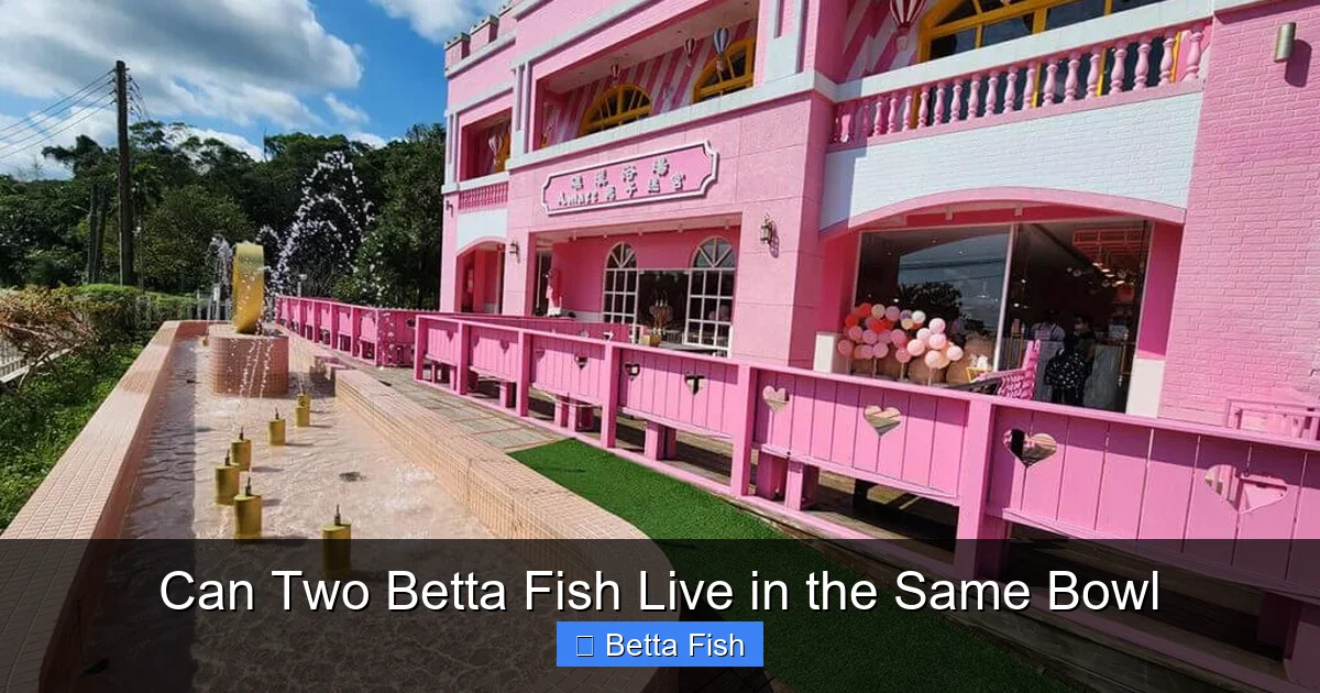 Can Two Betta Fish Live in the Same Bowl