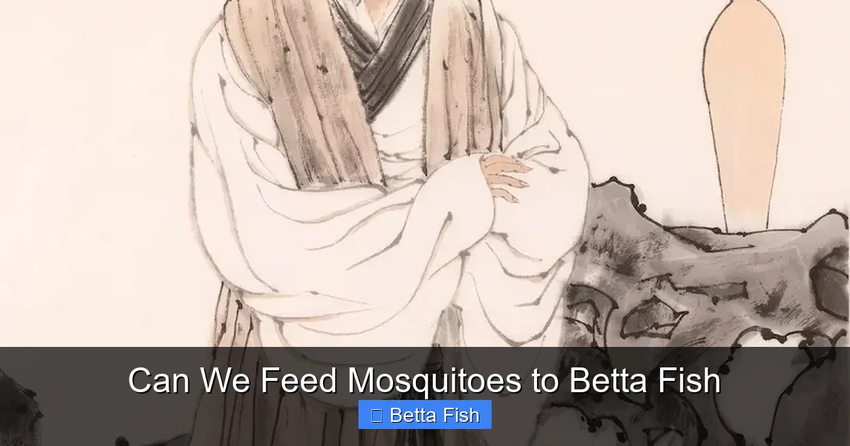Can We Feed Mosquitoes to Betta Fish