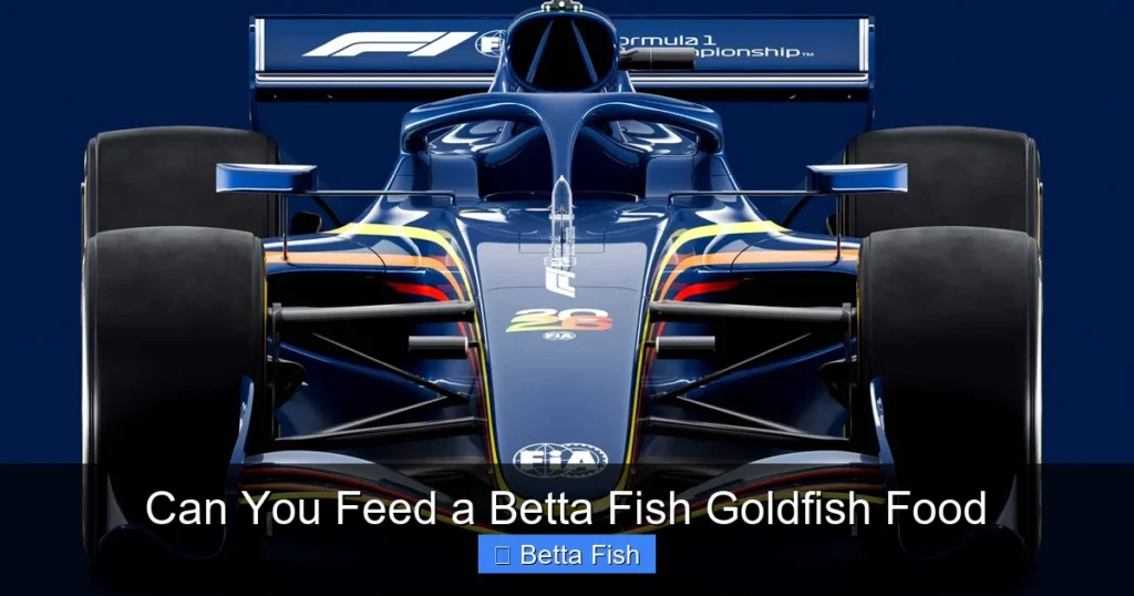 Can You Feed a Betta Fish Goldfish Food