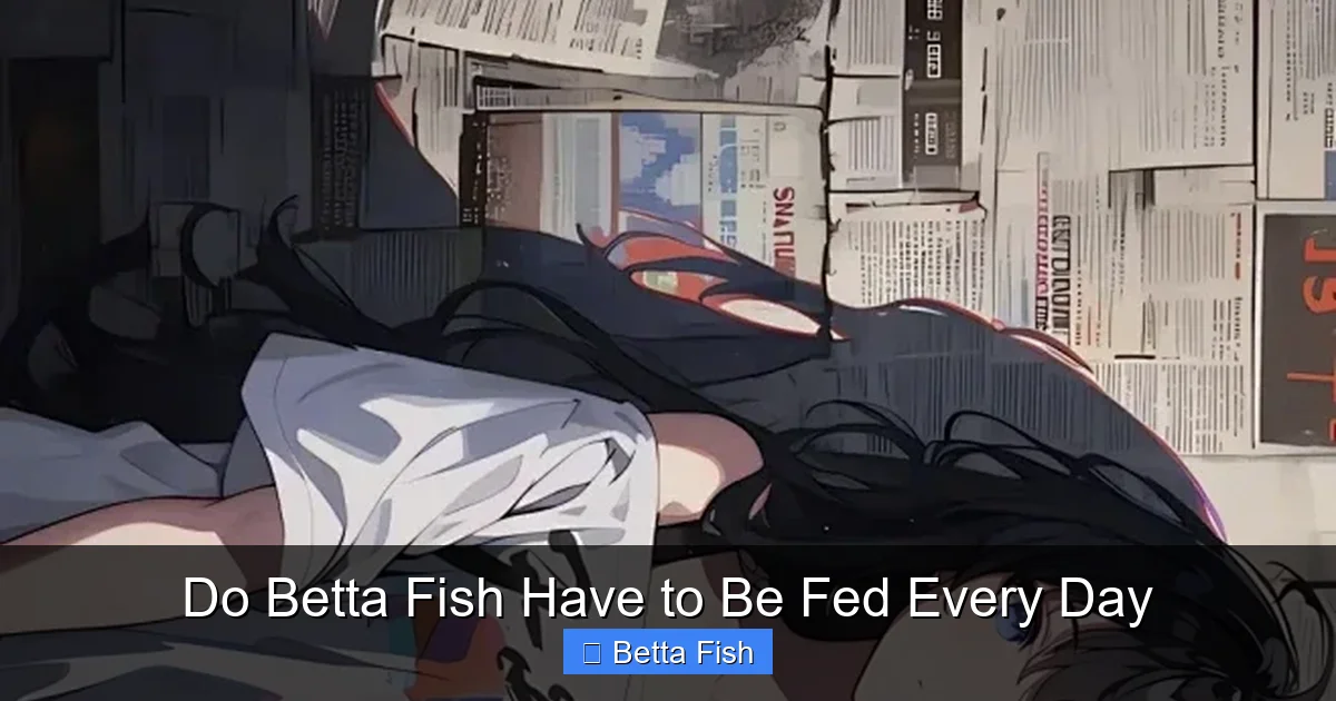 Do Betta Fish Have to Be Fed Every Day