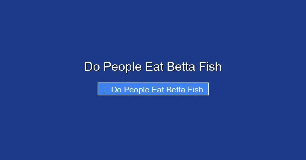Do People Eat Betta Fish