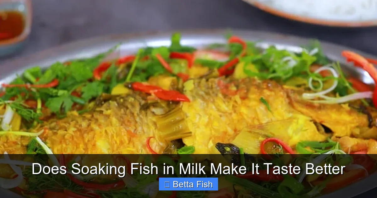 Does Soaking Fish in Milk Make It Taste Better