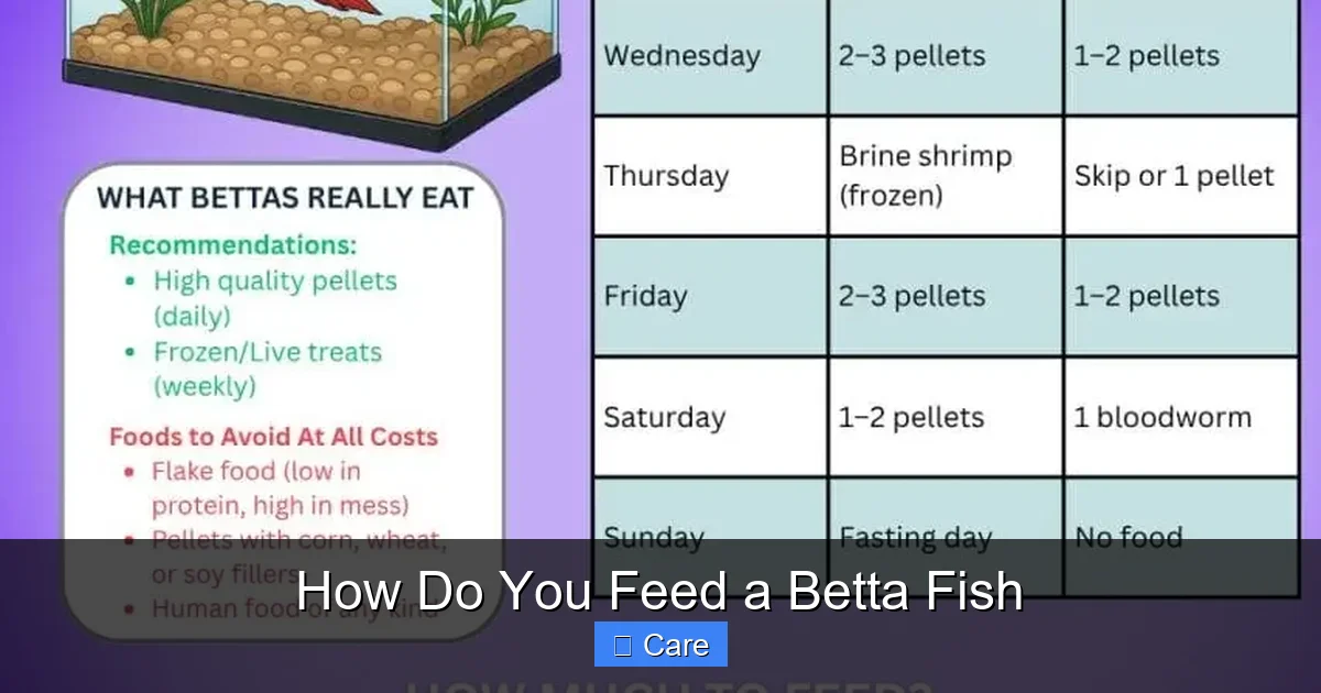 How Do You Feed a Betta Fish
