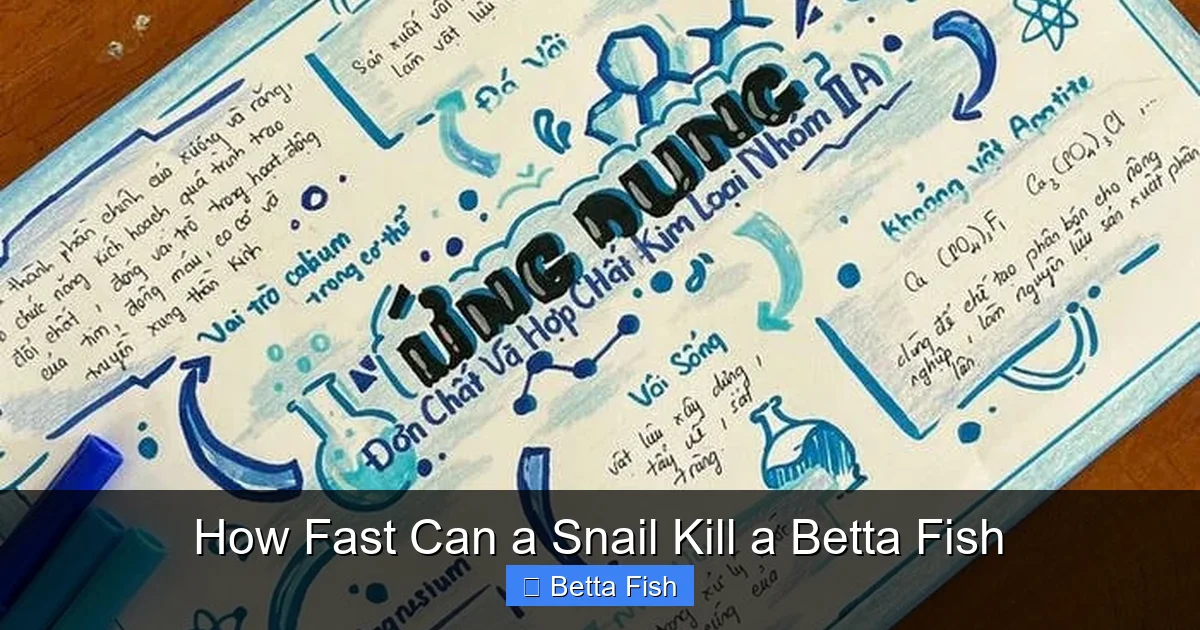 How Fast Can a Snail Kill a Betta Fish