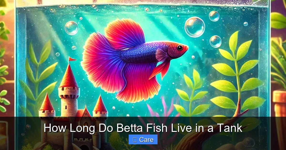How Long Do Betta Fish Live in a Tank