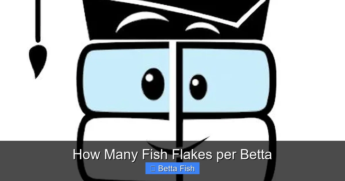 How Many Fish Flakes per Betta