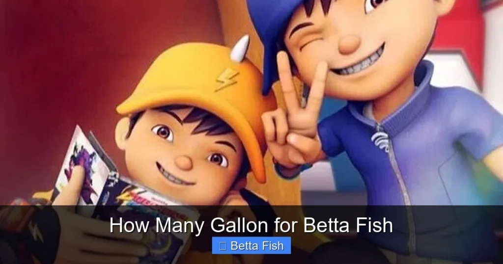 How Many Gallon for Betta Fish