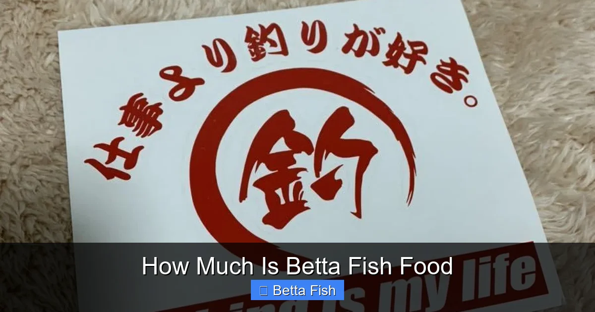 How Much Is Betta Fish Food