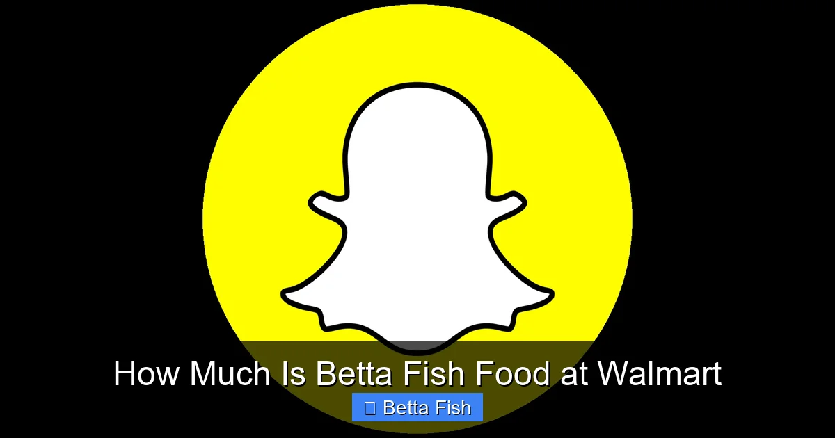 How Much Is Betta Fish Food at Walmart