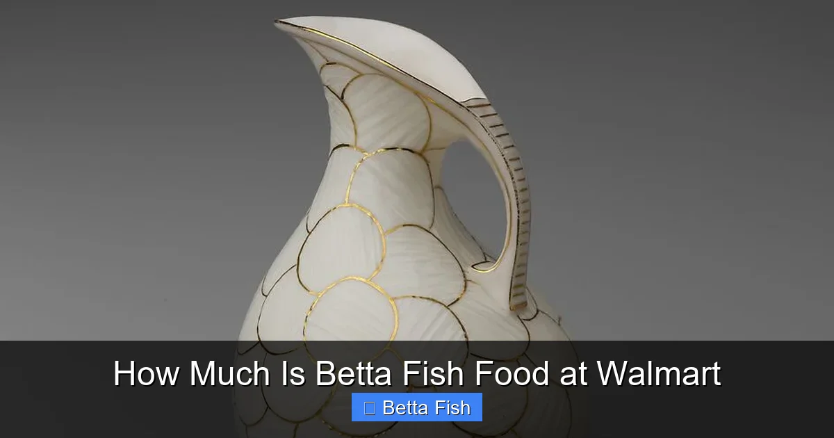 How Much Is Betta Fish Food at Walmart
