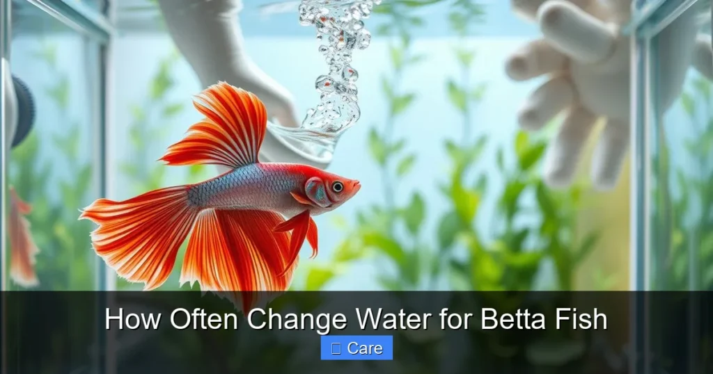 How Often Change Water for Betta Fish