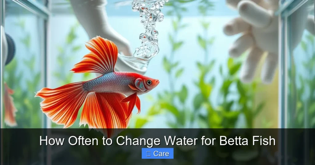 How Often to Change Water for Betta Fish