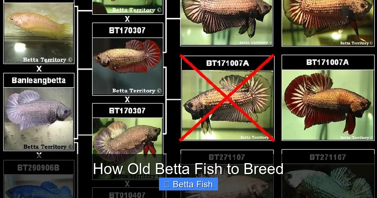 How Old Betta Fish to Breed