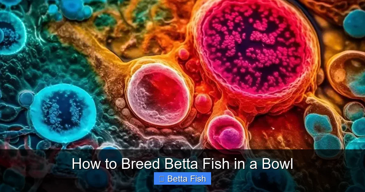 How to Breed Betta Fish in a Bowl