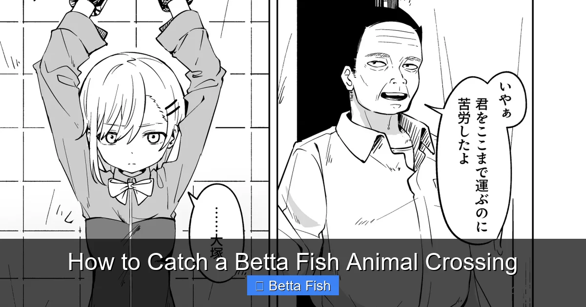How to Catch a Betta Fish Animal Crossing