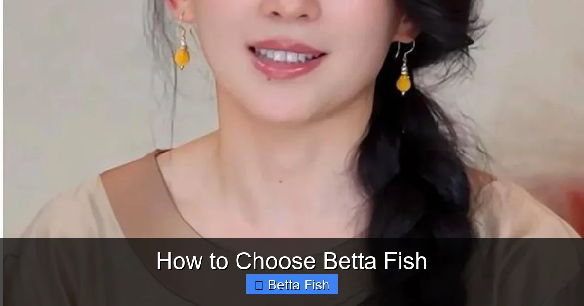 How to Choose Betta Fish