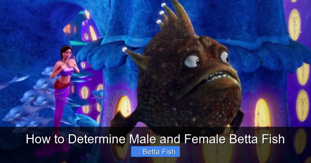 How to Determine Male and Female Betta Fish