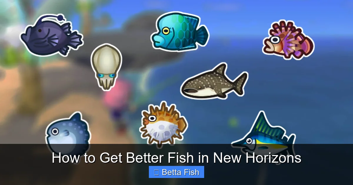 How to Get Better Fish in New Horizons