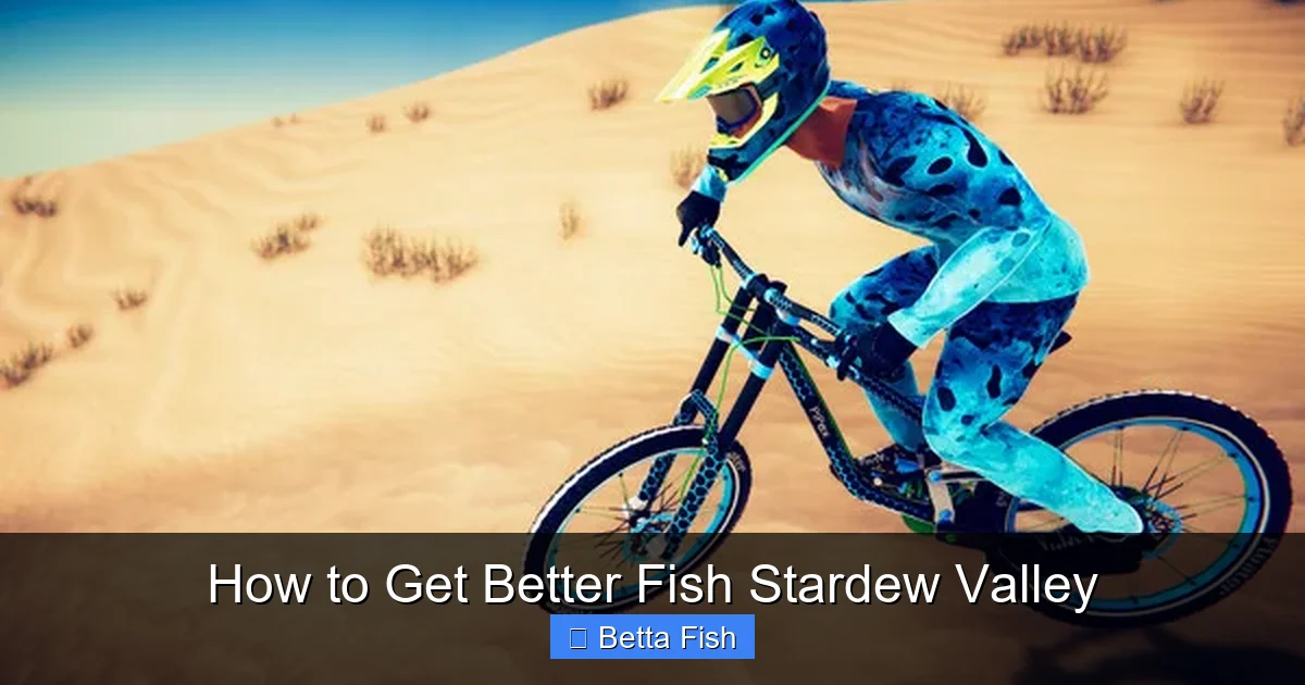 How to Get Better Fish Stardew Valley