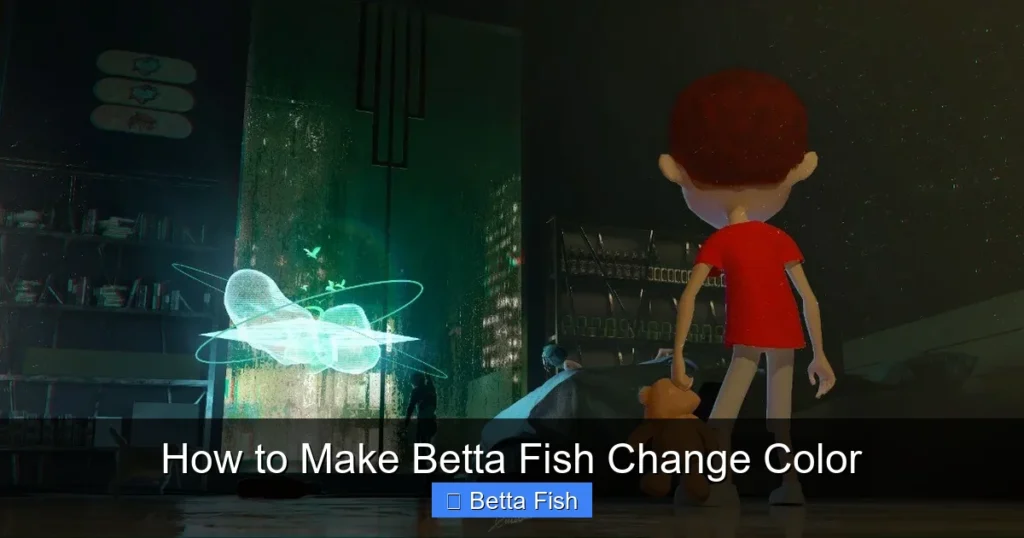 How to Make Betta Fish Change Color