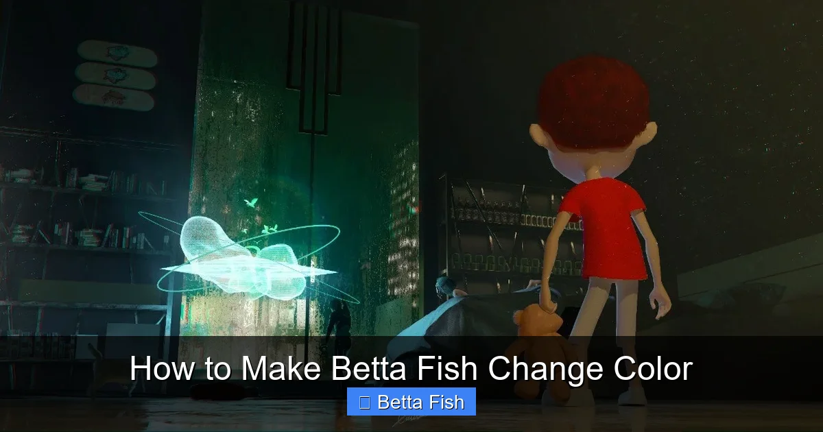How to Make Betta Fish Change Color