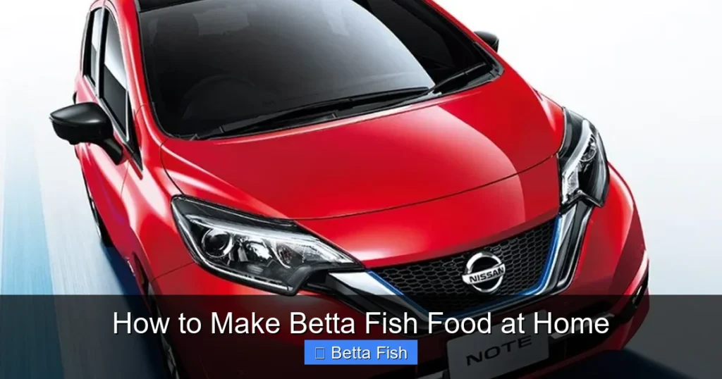 How to Make Betta Fish Food at Home