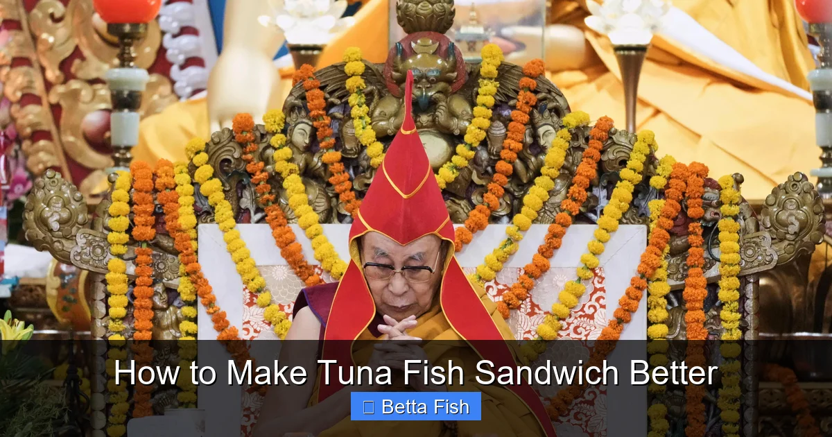 How to Make Tuna Fish Sandwich Better