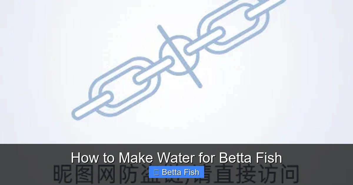 How to Make Water for Betta Fish